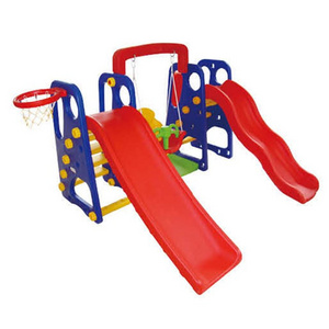 High quality swing sets for kids plastic slide and swing