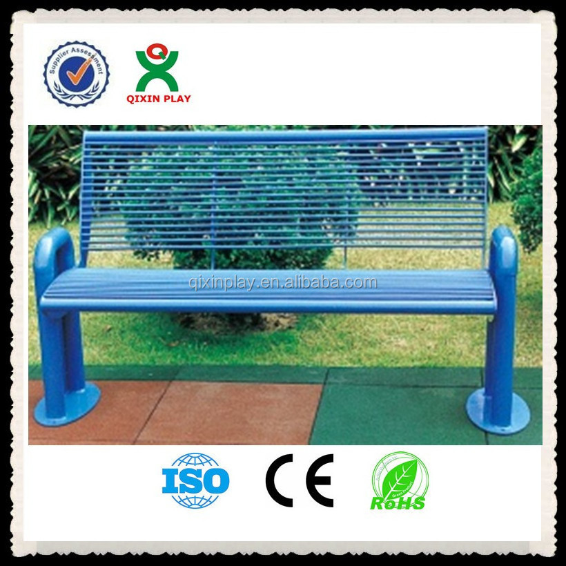 Best selling metal glider bench metal benches for outdoor metal patio garden furniture QX-145F