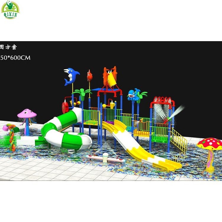 2022 New design factory water park equipment fiberglass and plastic water slides price kids fiberglass water slide for sale