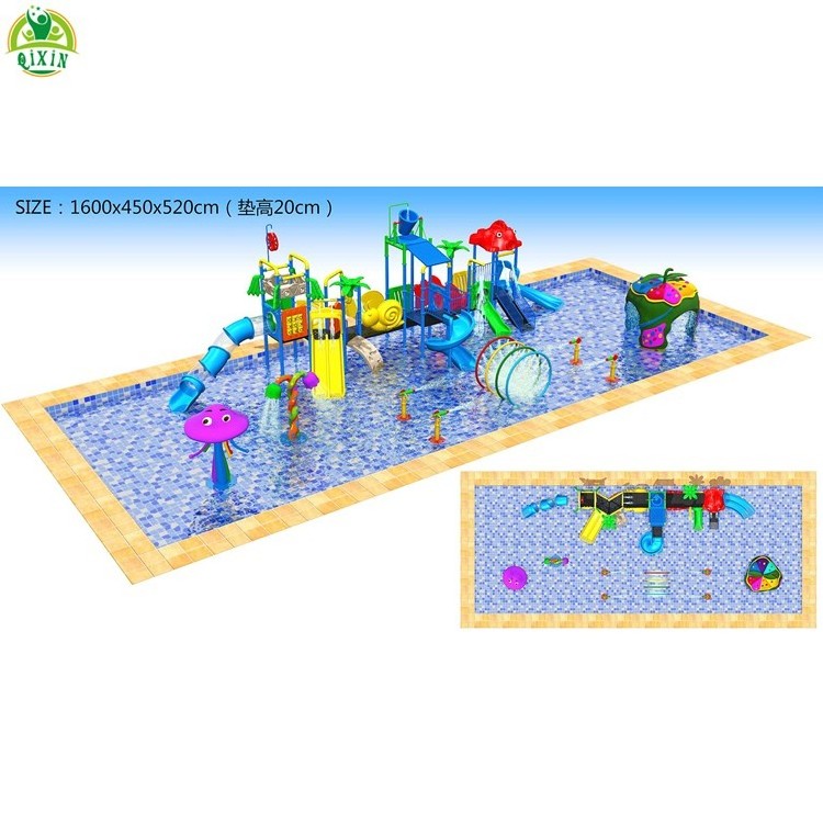 2022 New design factory water park equipment fiberglass and plastic water slides price kids fiberglass water slide for sale