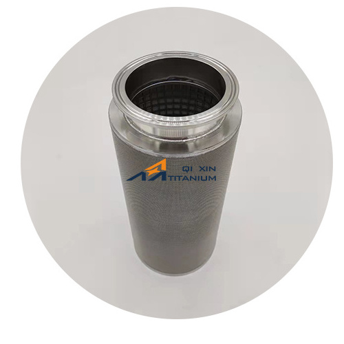 Sintered Porous Titanium Water Filter Cartridge