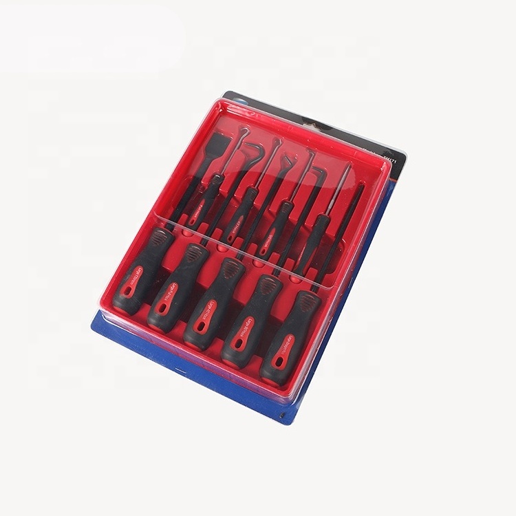 Qixin Factory Supply  OEM 6pc Multi-function Hand Tools Car Repair tools Auto Repair Tools Scraper&Hook Pick set