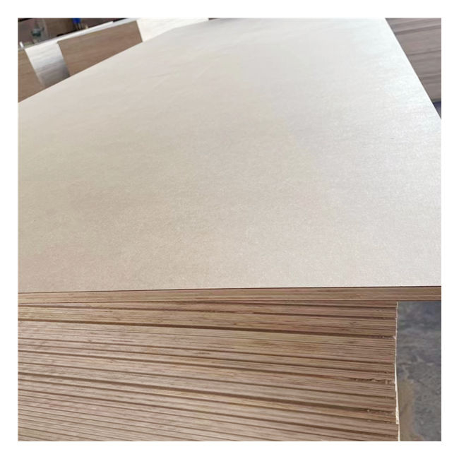 QX good quality 3mm 12mm 15mm 16mm 18mm wood grain laminated faced melamine marine plywood