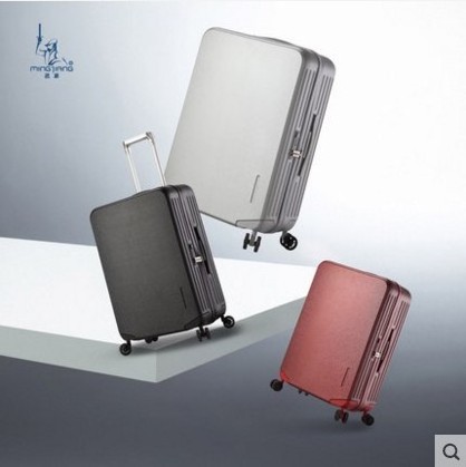 PC Luggage Wholesale 4 Wheels ABS PC Multifunction Mini Luggage Suitcase With Lock Front Pocket Custom Luggage