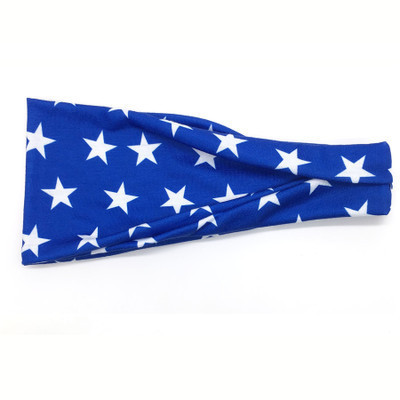 D2320 Fashion Women Softball Baseball Hairbands Elastic Head Wrap Sports Running Fitness Yoga Headband