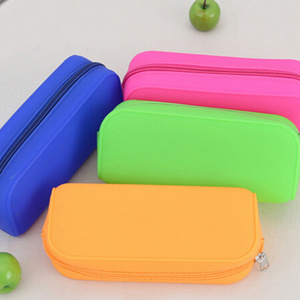 Promotional gifts and business gifts personalised silicone rubber pencil case