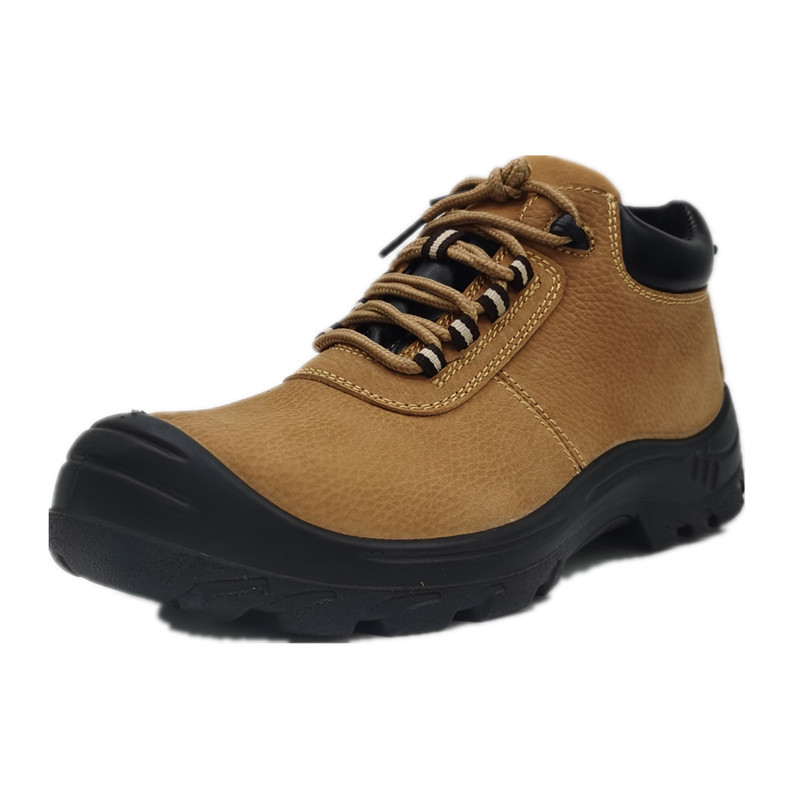 High Quality First layer of  Genuine Leather Steel Toe outdoor shoes men work  industrial Safety Boots