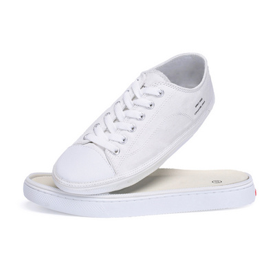 Custom Wholesale Plain Ladies Grey Canvas Shoes Low Top Latest Men Rubber Canvas Shoes