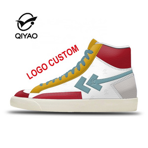 Custom Logo Wholesale New Design Private Label Blank Hightop Colorful SB White Blazeres Mid Women Casual Canvas Trendy Shoe Men