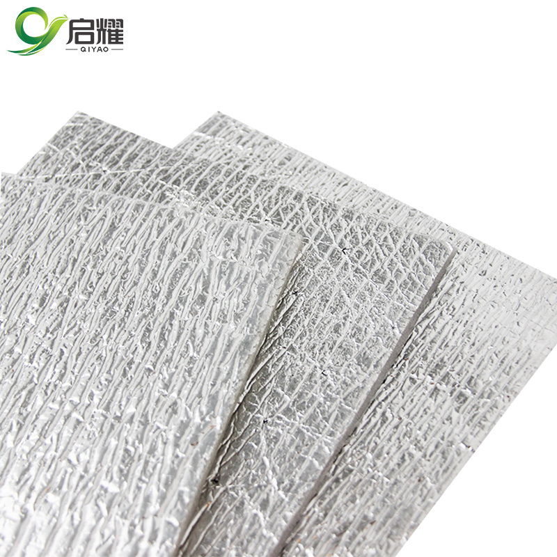 High density closed cell polyethylene epe foam heat insulation with aluminum foil cell foam thermo thermal insulation