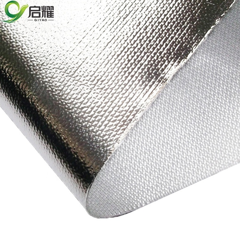 Fireproof Aluminum Foil Fiberglass Cloth For Glass Wool,Rock Wool,Air Duct