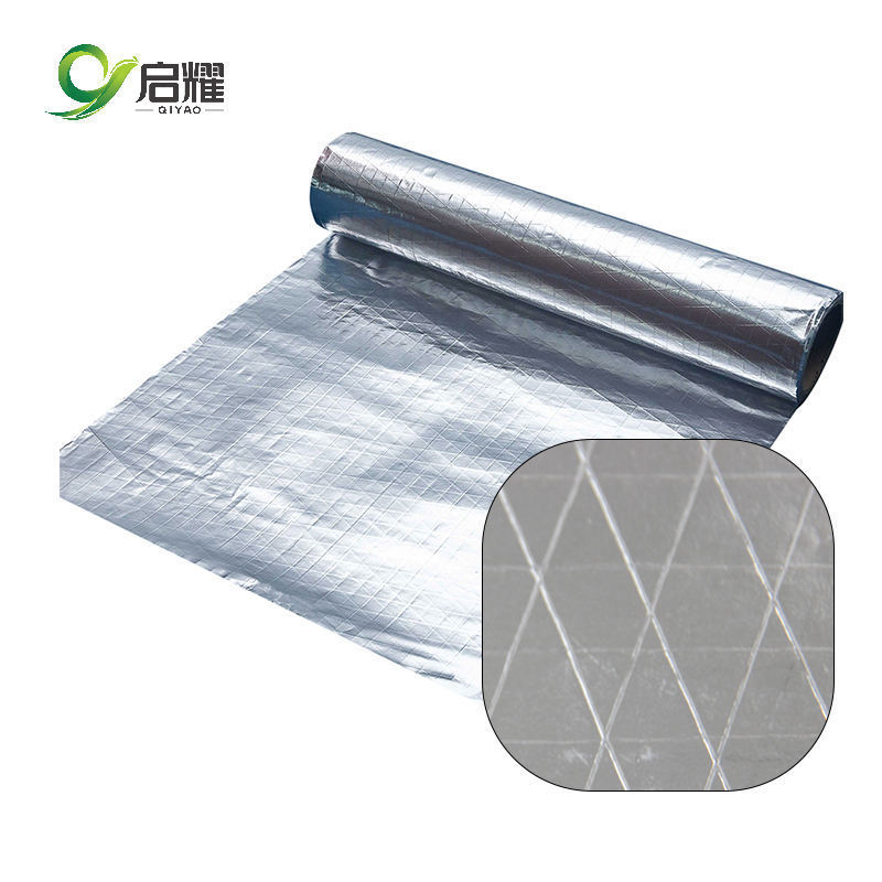 Heat Insulation Materials Thermal Aluminized Scrim Kraft Reinforced MPET paper Heat Reflective Aluminium Foil Scrim Kraft Sheet