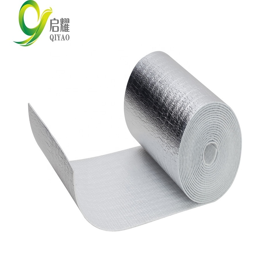 High density closed cell polyethylene epe foam heat insulation with aluminum foil cell foam thermo thermal insulation