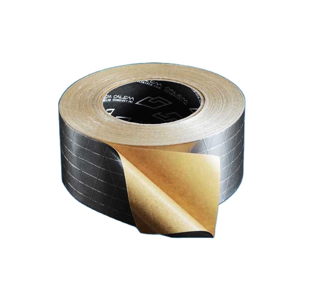 Foil Scrim Kraft Reinforced Aluminum Foil Tape For Sealing Foil Faced Insulation