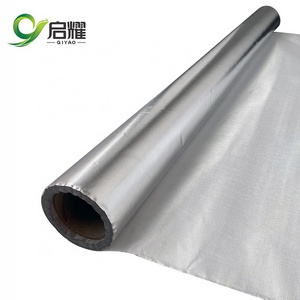 Fireproof Aluminum Foil Fiberglass Cloth For Glass Wool,Rock Wool,Air Duct