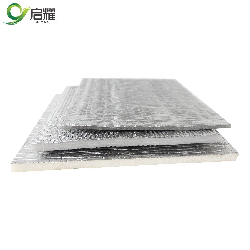 High density closed cell polyethylene epe foam heat insulation with aluminum foil cell foam thermo thermal insulation