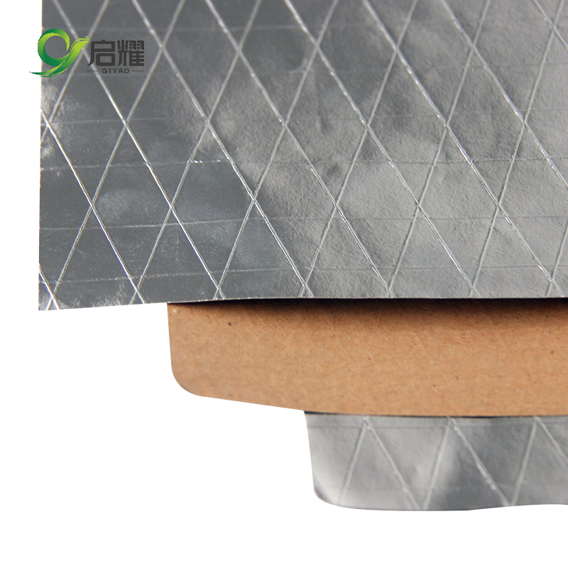 2024 Hot Sales Single Side Reinforced Scrim Foil Faced Fiberglass Scrim Kraft Paper For Roof FSK Insulation