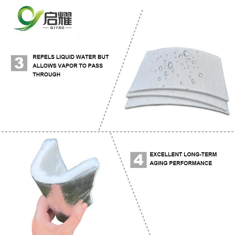 3mm,6mm,10mm Thermal Performance Silica Thermal Aerogel Insulation for Subsea Oil Pipelines