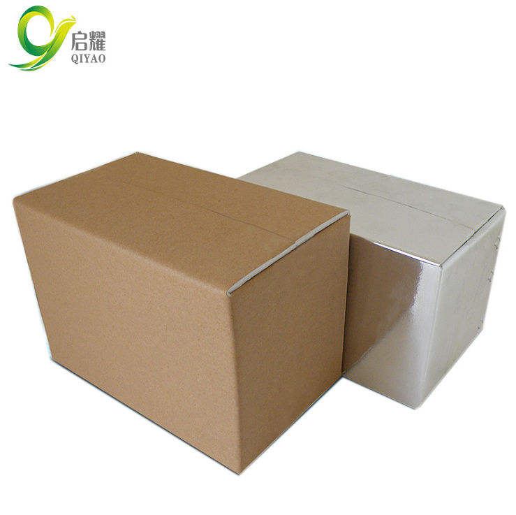 Thermal carton box ice cream foam carton insulated ice cream container with aluminum foil foam insulation package box liner