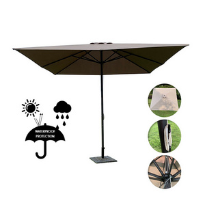 Wholesale Best Cheap Square Umbrellas Large Terrace Outdoor Furniture Garden Umbrellas