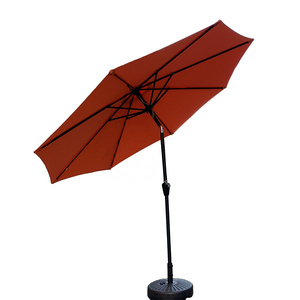 Aluminum Alloy Outdoor Dining Table Umbrella Tilting Garden Beach Umbrella Sun umbrella outdoor