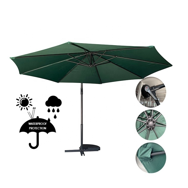 Square Garden Patio Umbrella Outdoor Market Umbrella With Tilt Adjustment Perfect For Outdoors Patio Umbrella Or Any Parties