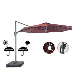 Manufacturer Supplied Waterproof Beach Umbrella Garden Sun Parasol umbrella Strong Pole Sunshade Hawaii Style Umbrella For Pool