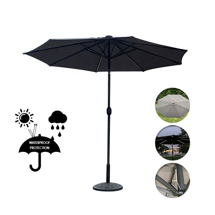 Cheap Outdoor Advertising Sun Umbrella Luxury outdoor garden umbrella for deck beach restaurant hotel Garden Umbrella