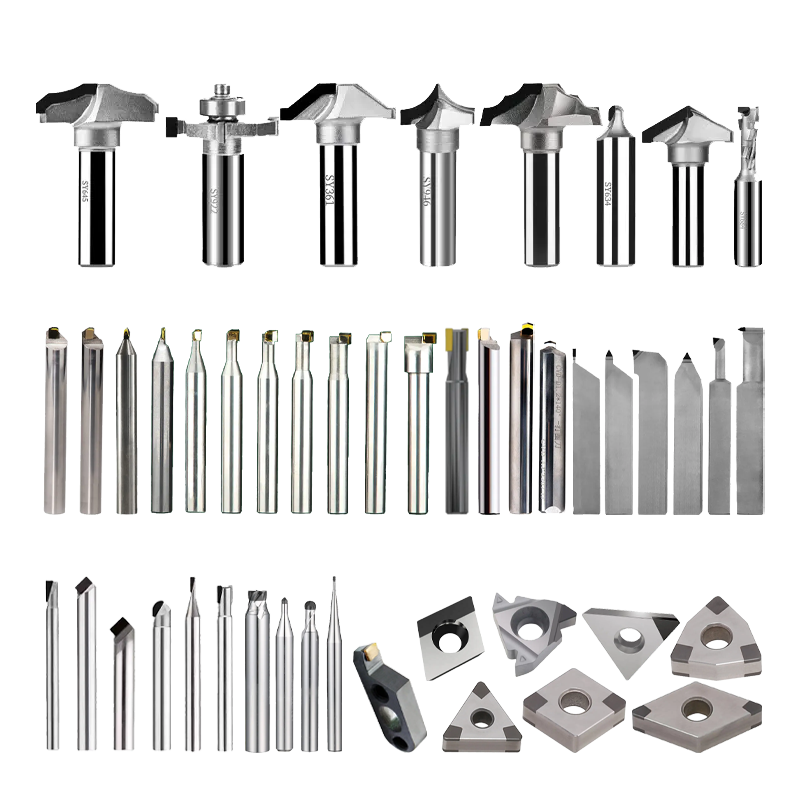 QIYE Diamond cutting tools super hard PCD MCD ND CBN milling cutter inserts end mill drill router bit for Al copper wood