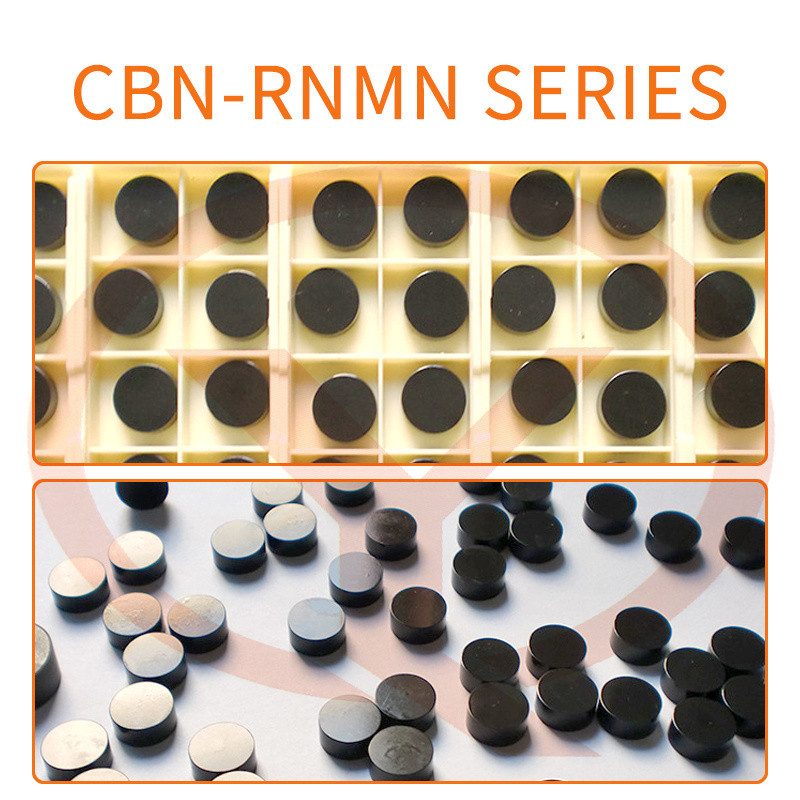 Qiye high precision CBN cutting tool round RNMN series cbn inserts