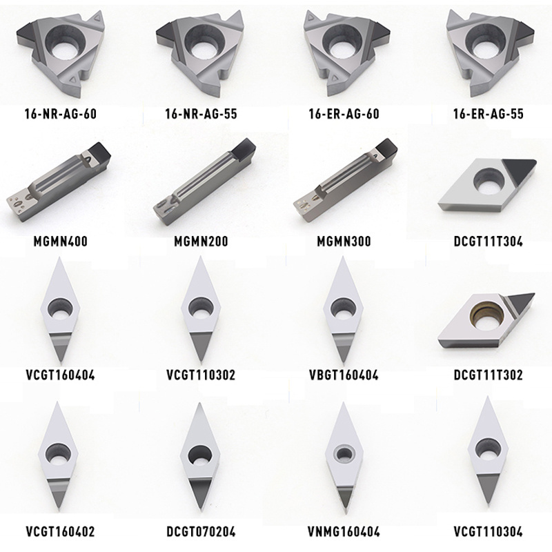 Qiye CBN TNGA 160404 160408 160412 inserts CBN cutting tools for cast iron hardened steel