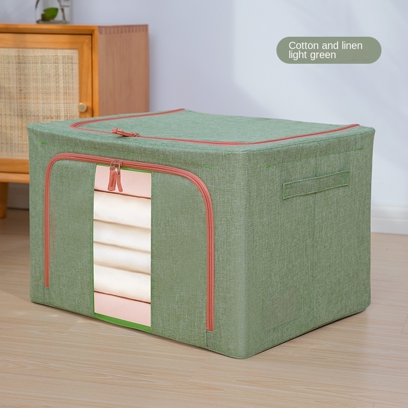 Oxford cloth Foldable storage boxes folding wardrobe linen storage box cube storage box