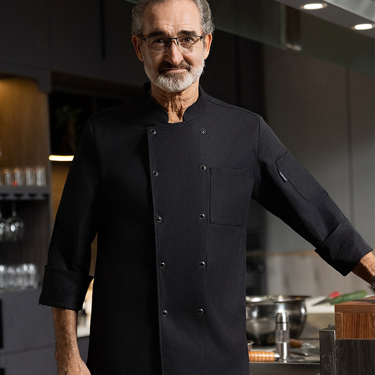 Wholesale Professional Restaurant uniform designs Cook executive italian chef uniform