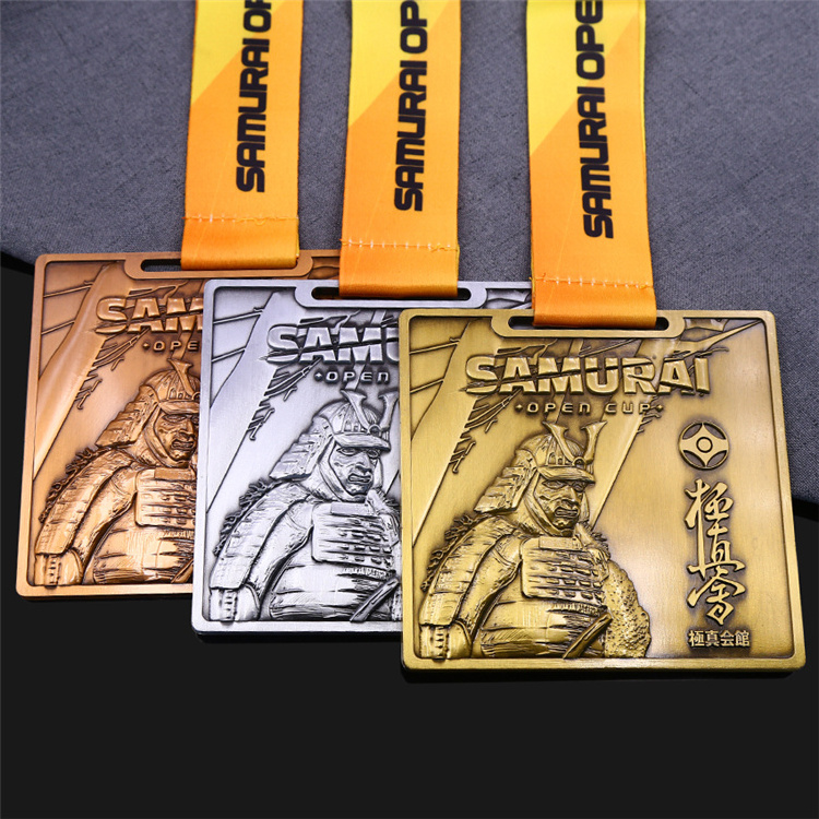 customised gold 5k 10K running swimming football metal custom marathon finisher sports medals manufacturer for medals