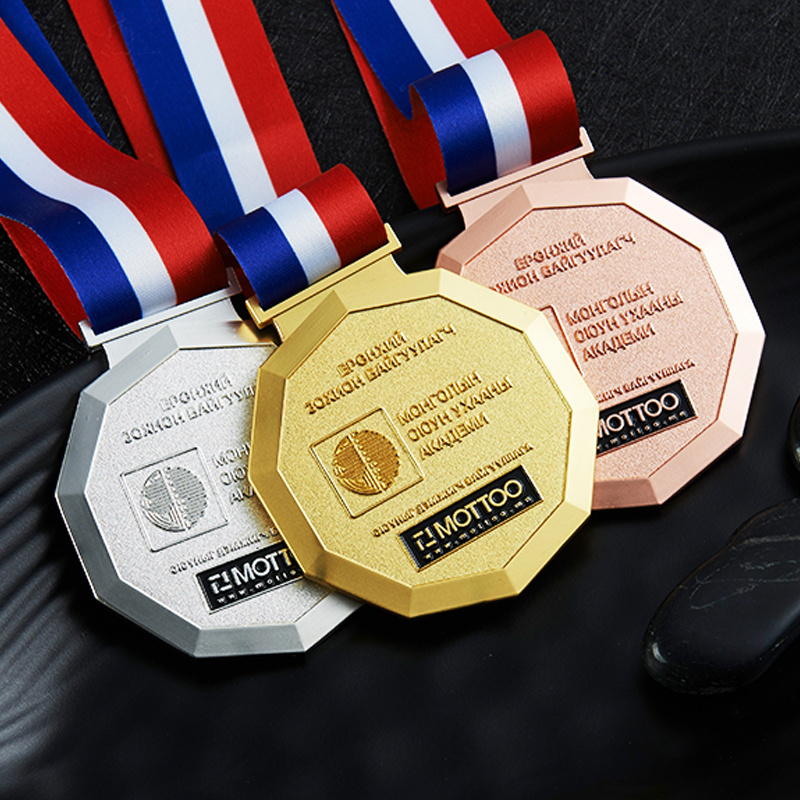 customised gold 5k 10K running swimming football metal custom marathon finisher sports medals manufacturer for medals