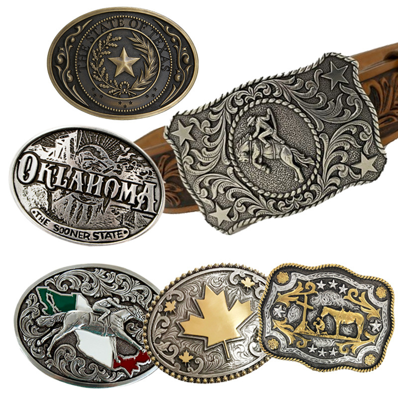 Supplier Promotional Wholesale Belt Buckle Stainless Steel Zinc Alloy Enamel Brass Custom Logo Metal Belt Buckles