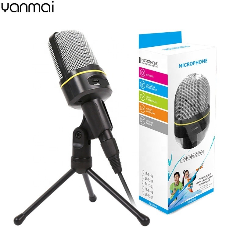 Clearance Sale Cheap Price Dropshipping Noise Cancellation 3.5mm Stereo Yanmai Cheapest Cable Condenser USB Cardioid Dynamic Mic