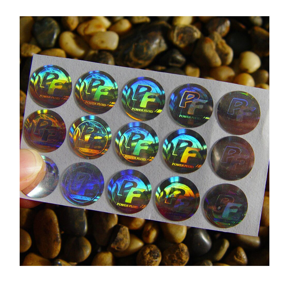 Custom design secure label packaging / shining 3D hologram label / adhesive hologram sticker