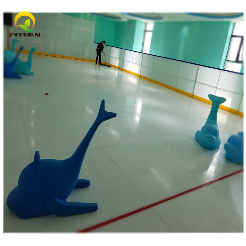 Hockey /dasher board/ roller skating floor synthetic ice rink panel