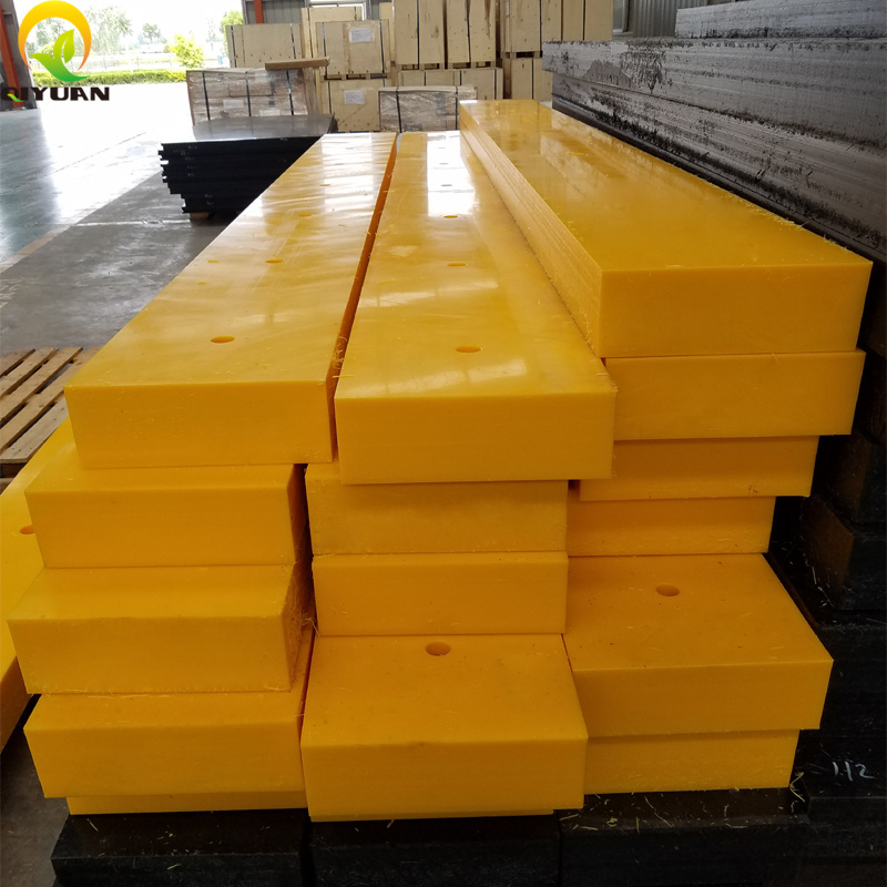 High Density Polyethylene HDPE Plastic Sheets, Solid Thick Polyethylene Sheeting / Block