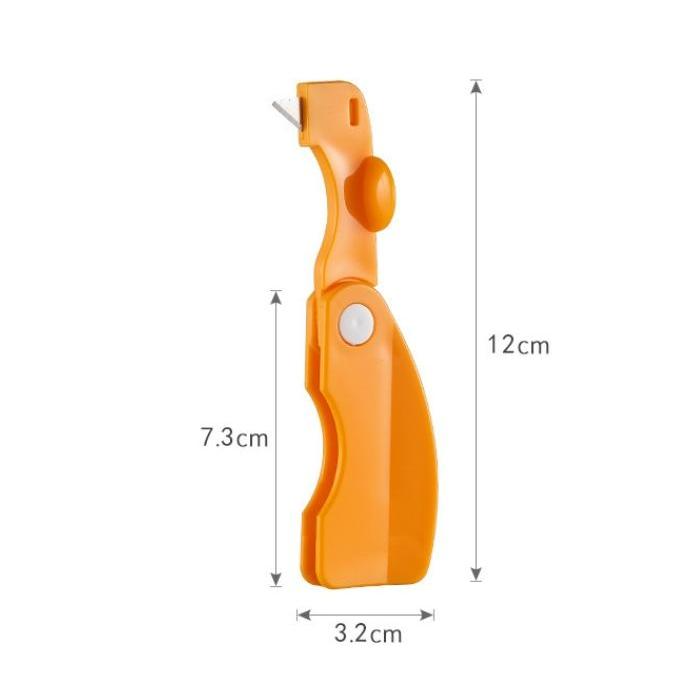 Definable LOGO Japanese folding fruit opener Orange grapefruit multi-functional peeling tool