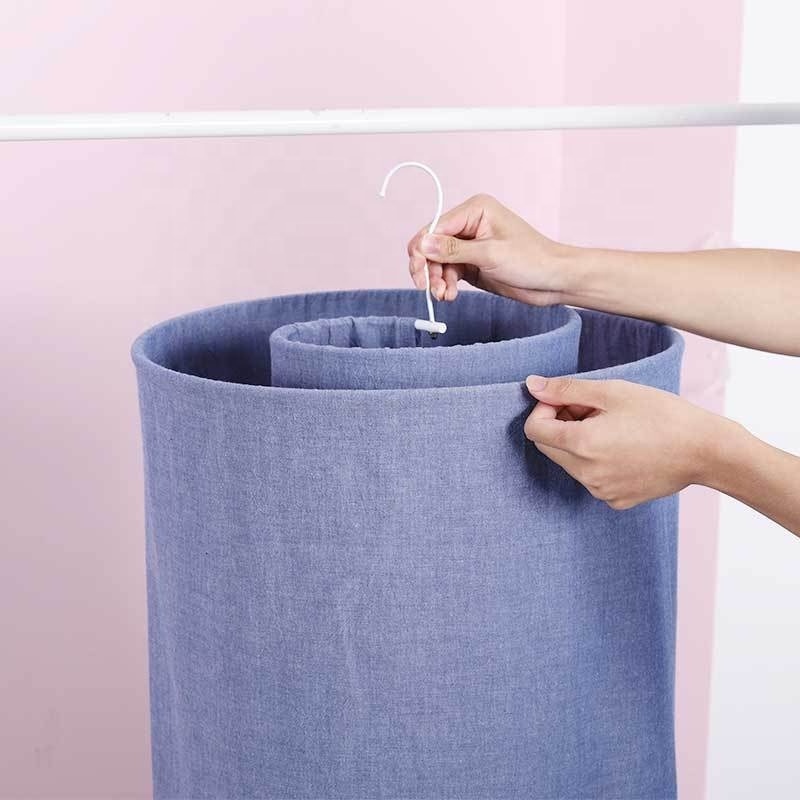 QY Household items stainless steel spiral hangers anti-mosquito storage quilt sheets drying racks practical curved hangers