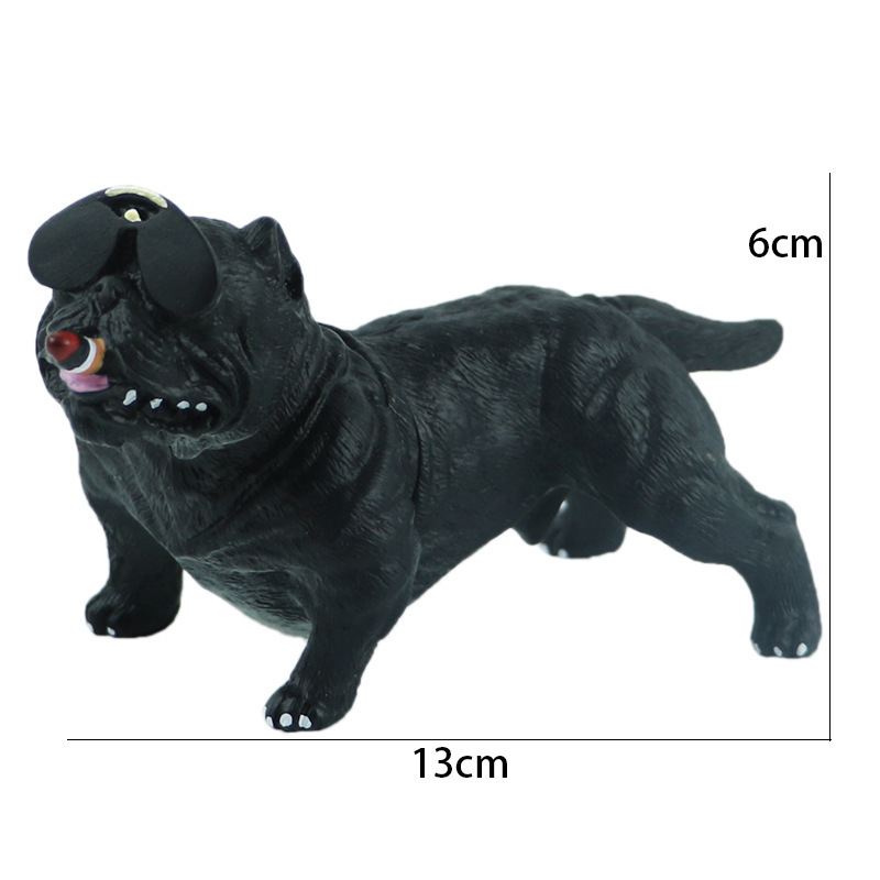 Car decoration Car method dog fighting bully dog smoking dog car accessories