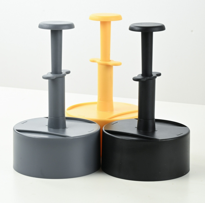 ABS plastic circular press hamburger Patty press for household kitchen manual non-stick meat press