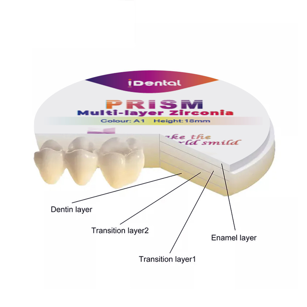 Factory Direct Supply Bur Roland Milling Machine Denture Material Puck Dental Zirconia Block