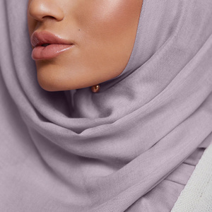 high quality hijab modal scarf breathable hijabs Luxurious modal hijab scarves with matching undercap