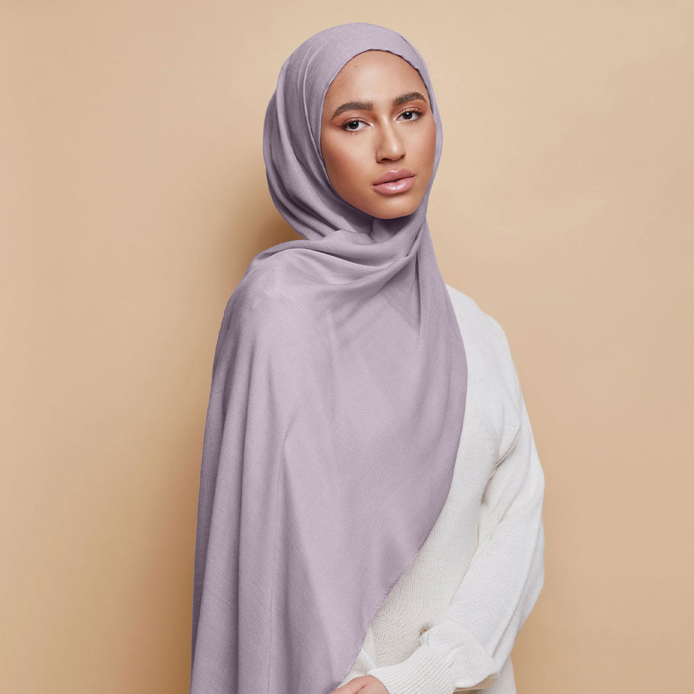 high quality hijab modal scarf breathable hijabs Luxurious modal hijab scarves with matching undercap