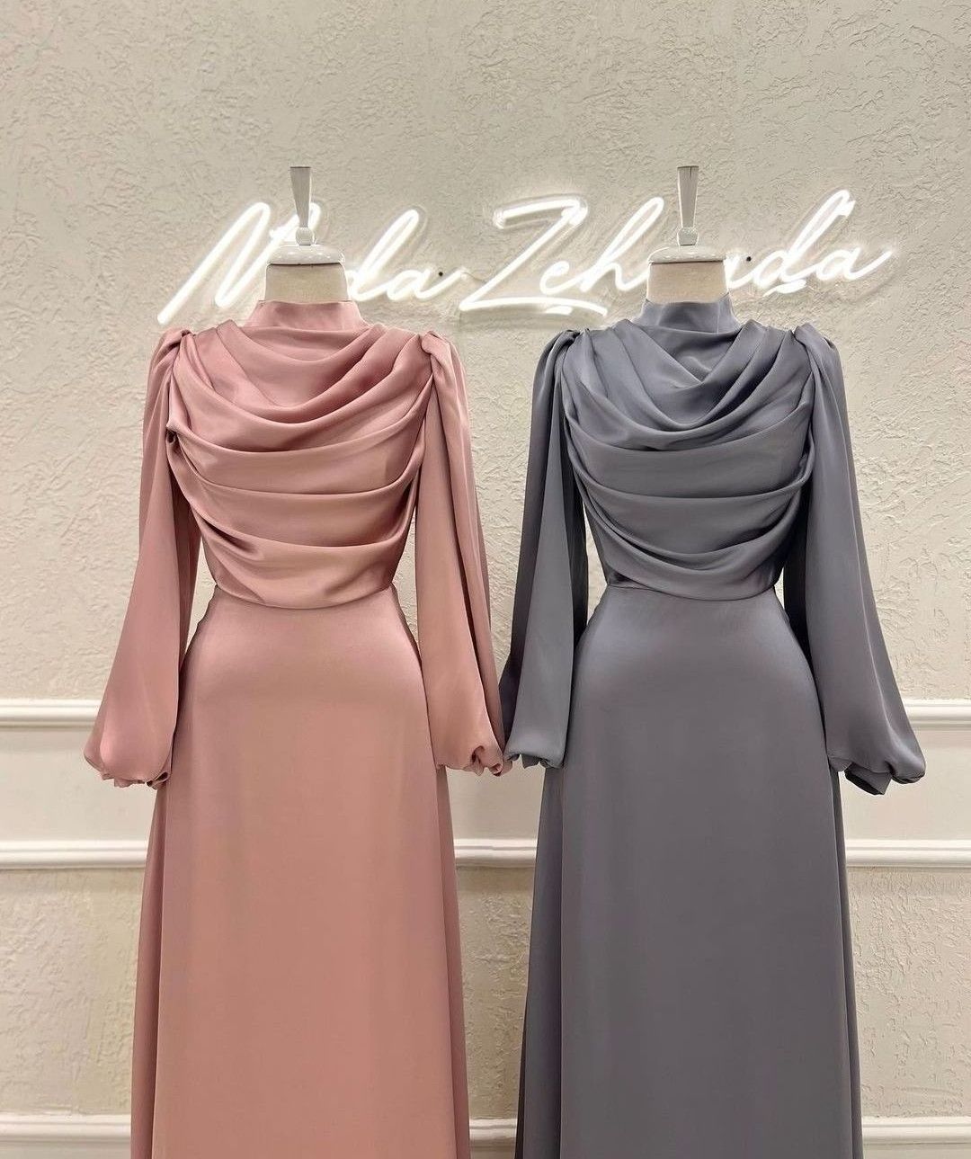 Womens Muslim Sleeve Long Maxi Dress Modest Dress Muslim Turkey Muslim Dress