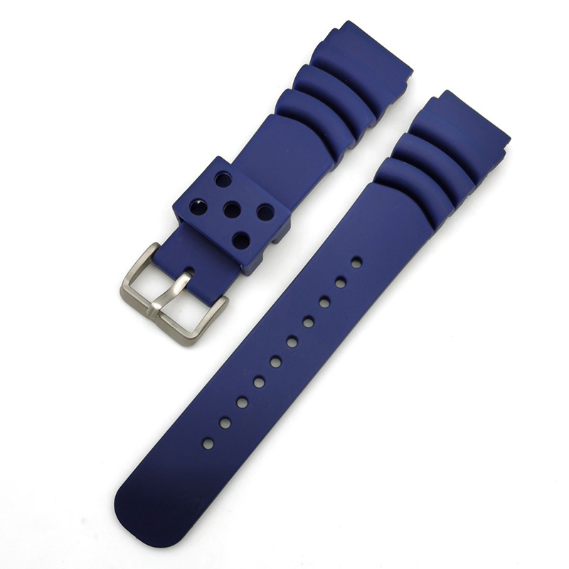 water-proof sport silicone rubber replacement wrist watch band watch strap