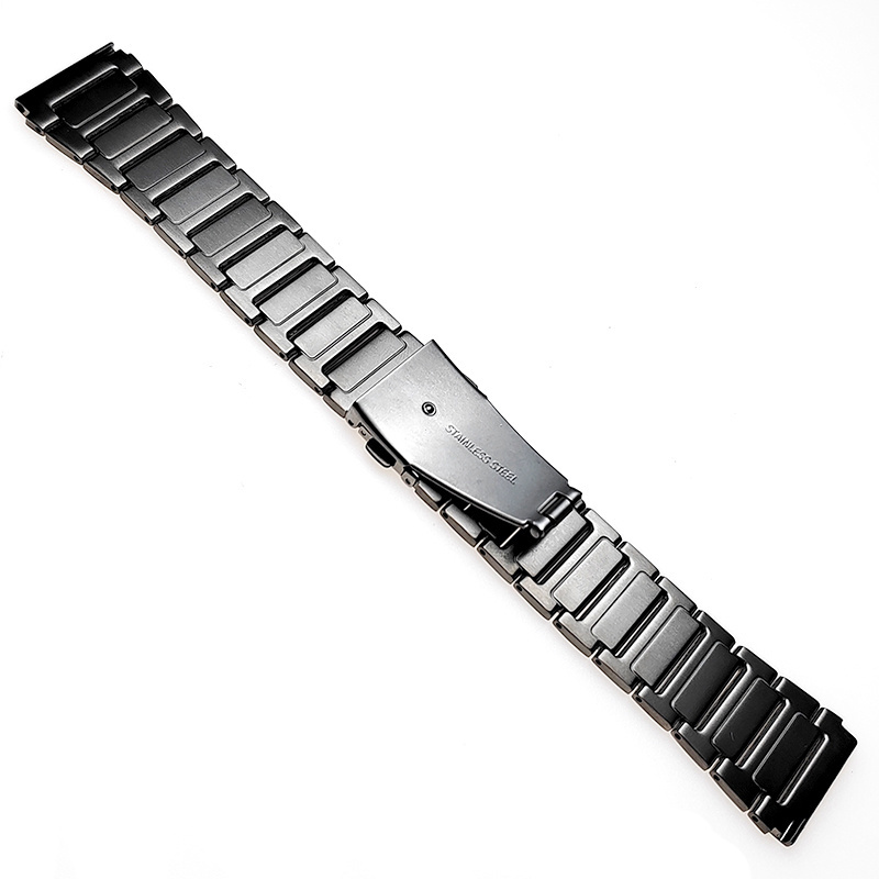 luxury good quality soft light titanium 22mm metal watch band watch strap bracelet